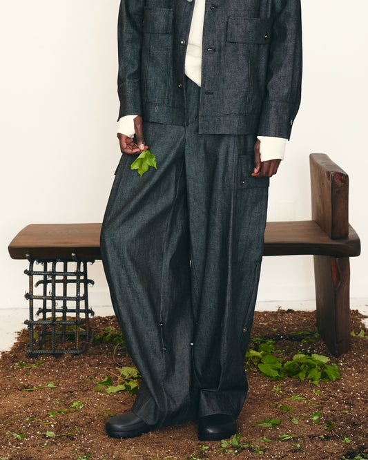Long Pants – Black Denim