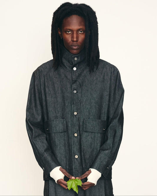 Land Use Jacket – Black Denim